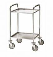 Тележка сервировочная ОЛДАК нерж. 2 полки 500х450х30мм ТО 30 Тележка сервировочная ОЛДАК нерж. 2 полки 500х450х30мм ТО 30