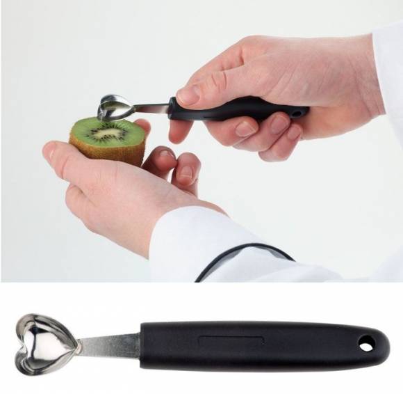 Нуазетка для вырезания сердечек из фруктов 50/160 мм. нерж. APS 88851