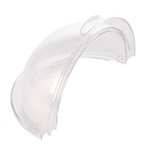 Крышка для корзины полусфера 370мм прозрачная CV06 кт 258