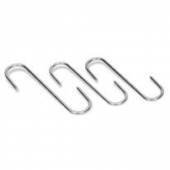 Крюк для мяса в форме S 20см, нерж.сталь Maco MH20 Крюк для мяса в форме S 20см, нерж.сталь Maco MH20