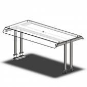 Полка Refettorio Drop-In Т - тип/ 950 (для Шведских Столов) Полка Refettorio Drop-In Т - тип/ 950 (для Шведских Столов)