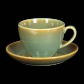 Чайная пара 300мл Corone Primavera зеленая фк2219