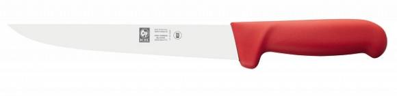 Нож обвалочный 150/280 мм. (с широким лезвием) красный Poly Icel 24400.3139000.150
