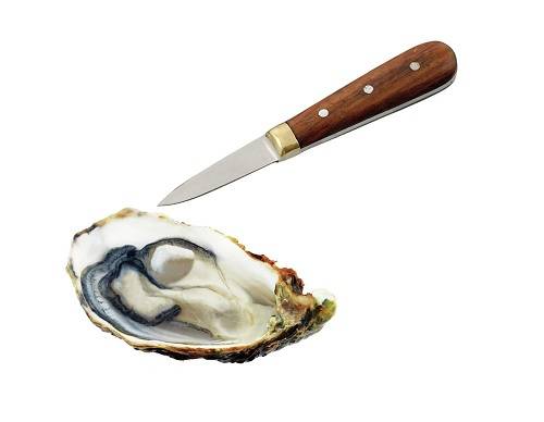 Нож для устриц 60/160 мм. ручка дерев. Tellier N4172 Нож для устриц 60/160 мм. ручка дерев. Tellier N4172