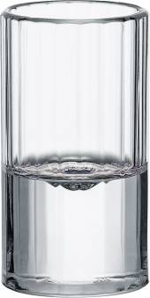 Стопка 25 мл. d=34 мм. h=64 мм. поликарбонат Bonna ROM25SHT /6/