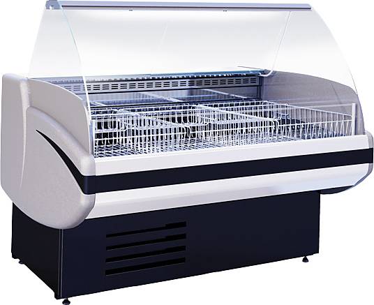 Витрина морозильная Cryspi Gamma-2 М 1500 с боковинами Витрина морозильная Cryspi Gamma-2 М 1500 с боковинами