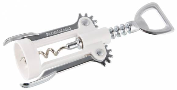 Штопор рычажный 16см белый Fackelmann 49786.  /6/