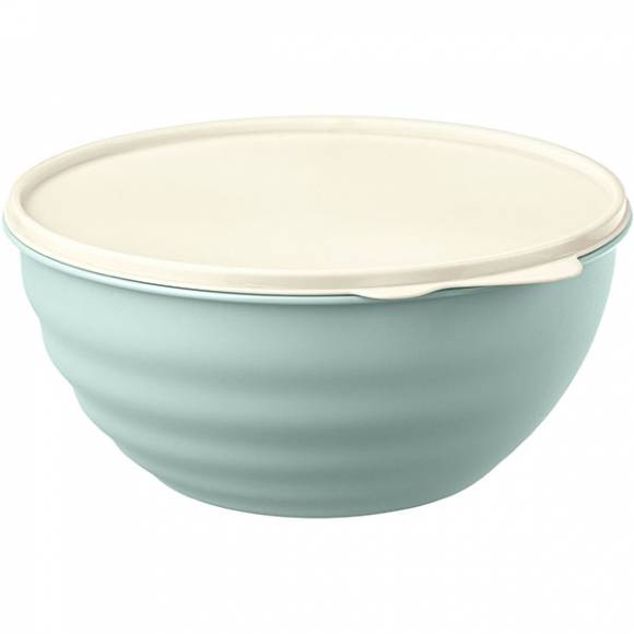 Миска с крышкой 1,55л голуб. Рестола 433228131