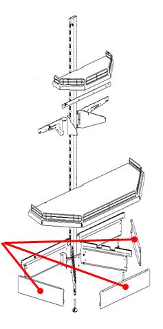 Комплект панелей торцевых нижних 500 Н МХМ Купец 694535.082-02 Комплект панелей торцевых нижних 500 Н МХМ Купец 694535.082-02
