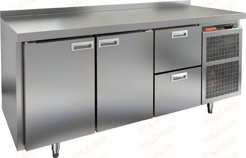 Стол морозильный Hicold GN112/BT 2 двери 2 ящика