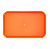 Поднос прямоугольный 52,5x32,5см оранжевый поверхность шагрень (166) MGprof 1737 Поднос прямоугольный 52,5x32,5см оранжевый поверхность шагрень (166) MGprof 1737