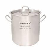 Котел нерж. 12л Kukmara диаметром 25см, с металлической крышкой Котел нерж. 12л Kukmara диаметром 25см, с металлической крышкой