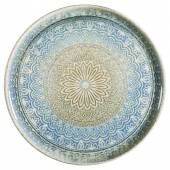 Блюдо для пиццы 320мм Rivus Bonna RVS-ETHGRM32PZ форма Гурмэ