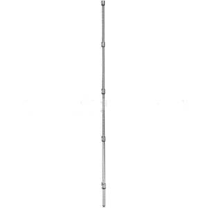 Стойка стационарная 1895мм для стеллажа Metro Super Erecta хромоникелевая 74P (для сухих помещений)