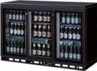 Витрина холодильная настольная 3-ярусная 335л для бутылок Koreco SC315SD 9012