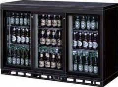 Витрина холодильная настольная 3-ярусная 335л для бутылок Koreco SC315SD 9012