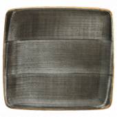 Тарелка квадратная 27х25см фарфор Moove Aura Space Bonna ASCMOV34KR b