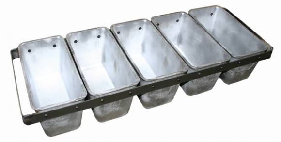 Форма для хлеба Спика 5 Л 7 с ручками 5 секций Форма для хлеба Спика 5 Л 7 с ручками 5 секций