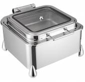 Мармит квадратный со стеклянной крышкой 6,5л, 38x42x22см Maco Jade JD/0/2/6.5/DP Мармит квадратный со стеклянной крышкой 6,5л, 38x42x22см Maco Jade JD/0/2/6.5/DP