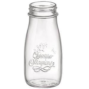 Банка 400мл Quattro Stagoni Bormioli Rocco D=74, H=156мм 3.65642 б/крыш. 04148568