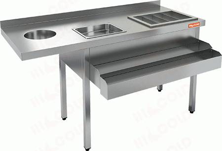 Барная станция открытая HICOLD НКС-14/5БК Барная станция открытая HICOLD НКС-14/5БК