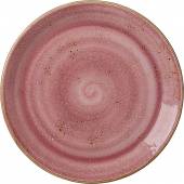 Тарелка мелкая «Крафт распберри» D=200 H=20мм 1210 0567 /12/