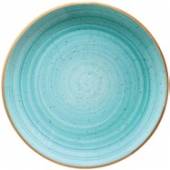 Тарелка плоская 27см фарфор Gourmet Aura Aqua Bonna AAQGRM27DZ b