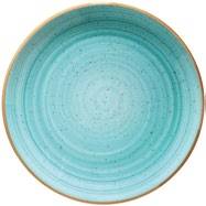 Тарелка плоская 27см фарфор Gourmet Aura Aqua Bonna AAQGRM27DZ b