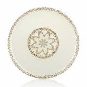 Тарелка круглая 230мм фарфор,серия Tessera By Bone TN-TS-ZT-23-DZ /12/