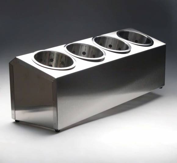 Контейнер для столовых приборов 4 ячейки в ряд [SLDC]