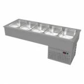 Ванна охлаждаемая встраиваемая для 5хGN Gastrolux ВОВ-176/GN