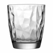 Стакан низкий 385мл «Даймонд» прозрачный D=91мм H=103мм Bormioli Rocco 3.02260