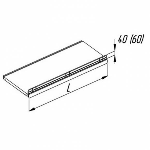 Ограничитель передний низкий 600, диаметр 5 мм New МХМ Купец
