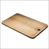 Доска разделочная 260х160х15мм с желобком бук Доски буковые 36160 Доска разделочная 260х160х15мм с желобком бук Доски буковые 36160