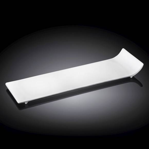 Блюдо прямоугольное 305х95мм Wilmax WL-992621 с закатанным ободком Блюдо прямоугольное 305х95мм Wilmax WL-992621 с закатанным ободком