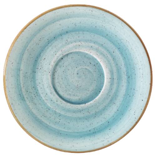 Блюдце кофейное 12см фарфор Gourmet Aura Aqua Bonna /6/ AAQ GRM 02 KT