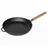 Сковорода 280мм h=46 чугун. со съем дерев. ручкой 72773 Сковорода 280мм h=46 чугун. со съем дерев. ручкой 72773