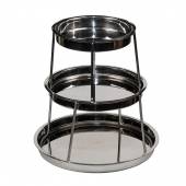 Стойка 3-х ярусная для подачи морепродуктов P.L. Proff Cuisine SG-80646(C) Стойка 3-х ярусная для подачи морепродуктов P.L. Proff Cuisine SG-80646(C)