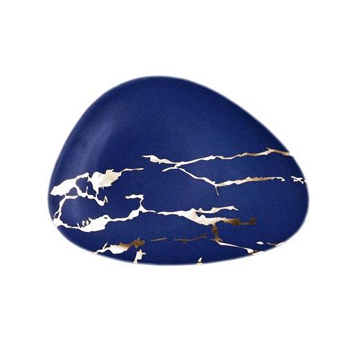 Тарелка 245х180мм синий фарфор Blue Gold P.L. 81223168 /4/ Тарелка 245х180мм синий фарфор Blue Gold P.L. 81223168 /4/