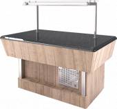 Прилавок нейтральный Refettorio (шведский стол пристенный) RN42SP каменная столешница Прилавок нейтральный Refettorio (шведский стол пристенный) RN42SP каменная столешница