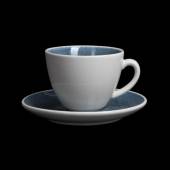 Чайная пара 200 мл Corone Oceano голубой 4613/4615oc