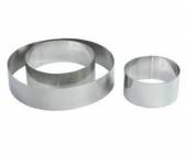 Форма для выкладки/выпечки Круг 80мм 60 мм нерж. MGSteel CRR13 Форма для выкладки/выпечки Круг 80мм 60 мм нерж. MGSteel CRR13