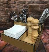 Подставка сервировочная для салфеток, приборов и специй 250х220х90мм РС5 (153005) 61265 Подставка сервировочная для салфеток, приборов и специй 250х220х90мм РС5 (153005) 61265