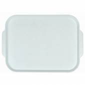 Поднос прямоугольный 45x34,5см белый поверхность классик (148) MGprof 1730