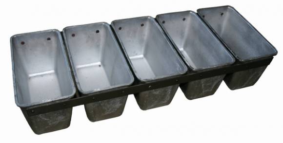 Форма для хлеба Спика 5Л 7 скрепленная 5 секций Форма для хлеба Спика 5Л 7 скрепленная 5 секций