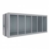 Камера морозильная со стеклянным фронтом Polair КХН-11,53 СФ 4910х1400х2240 шесть дверей Х7L Камера морозильная со стеклянным фронтом Polair КХН-11,53 СФ 4910х1400х2240 шесть дверей Х7L