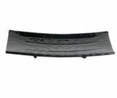 Тарелка прямоугольная 290х175мм на ножках Киото Блэк 23852A/PT211 32293 /2/