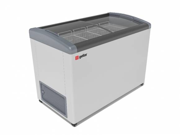 Ларь морозильный с наклонным гнутым стеклом Frostor Gellar FG 400 E серый Ларь морозильный с наклонным гнутым стеклом Frostor Gellar FG 400 E серый