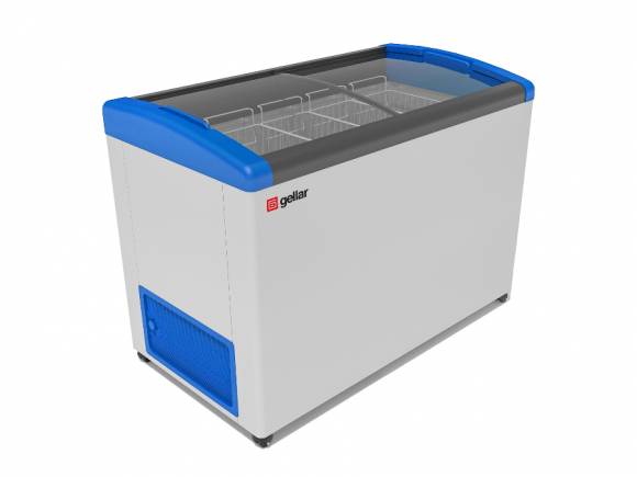 Ларь морозильный с наклонным гнутым стеклом Frostor Gellar FG 400 E серый Ларь морозильный с наклонным гнутым стеклом Frostor Gellar FG 400 E серый