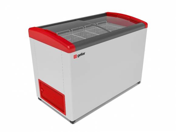Ларь морозильный с наклонным гнутым стеклом Frostor Gellar FG 400 E серый Ларь морозильный с наклонным гнутым стеклом Frostor Gellar FG 400 E серый